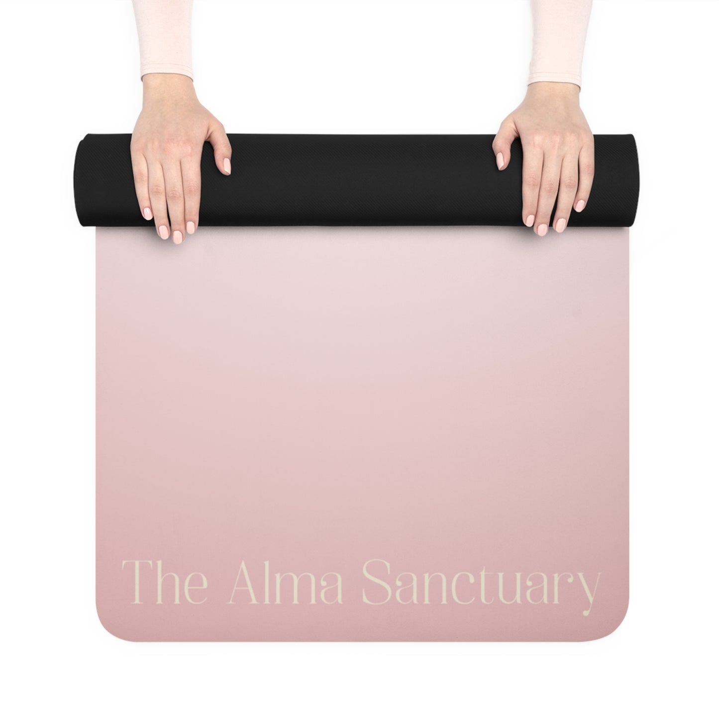 Alma Sanctuary Luxury Eco-Friendly Yoga Mat – Non-Slip, Premium Cushioning, Inspired by Sacred Geometry