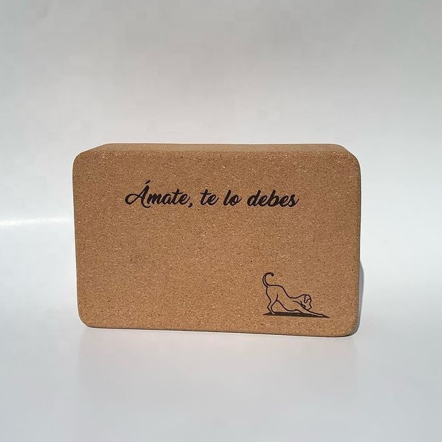 Alma Eco-Friendly Cork Yoga Block Set