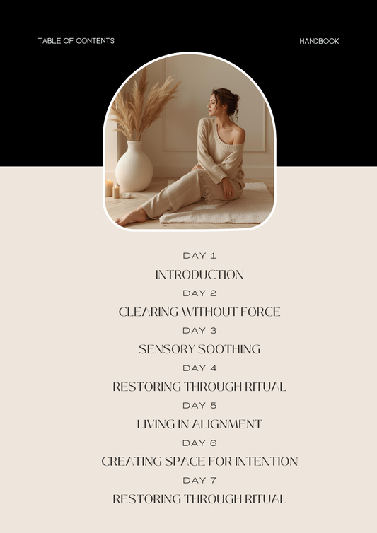 Alma's 7-Day Home Restoration Guide