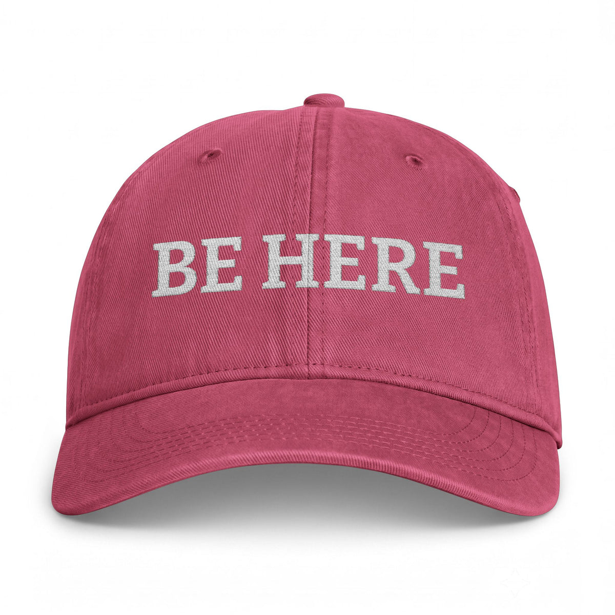 BE HERE Vintage Wash Cap