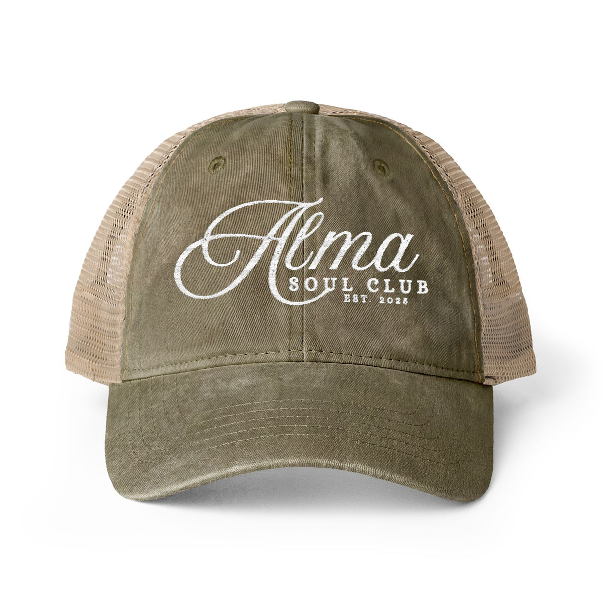 Alma Soul Club Vintage Trucker Hat