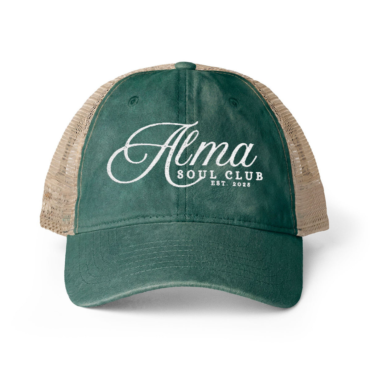 Alma Soul Club Vintage Trucker Hat