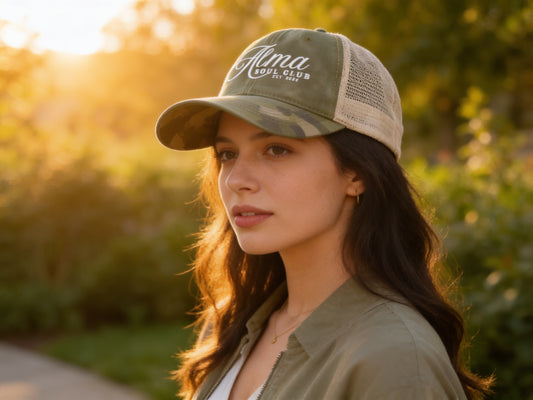 Alma Soul Club Vintage Trucker Hat