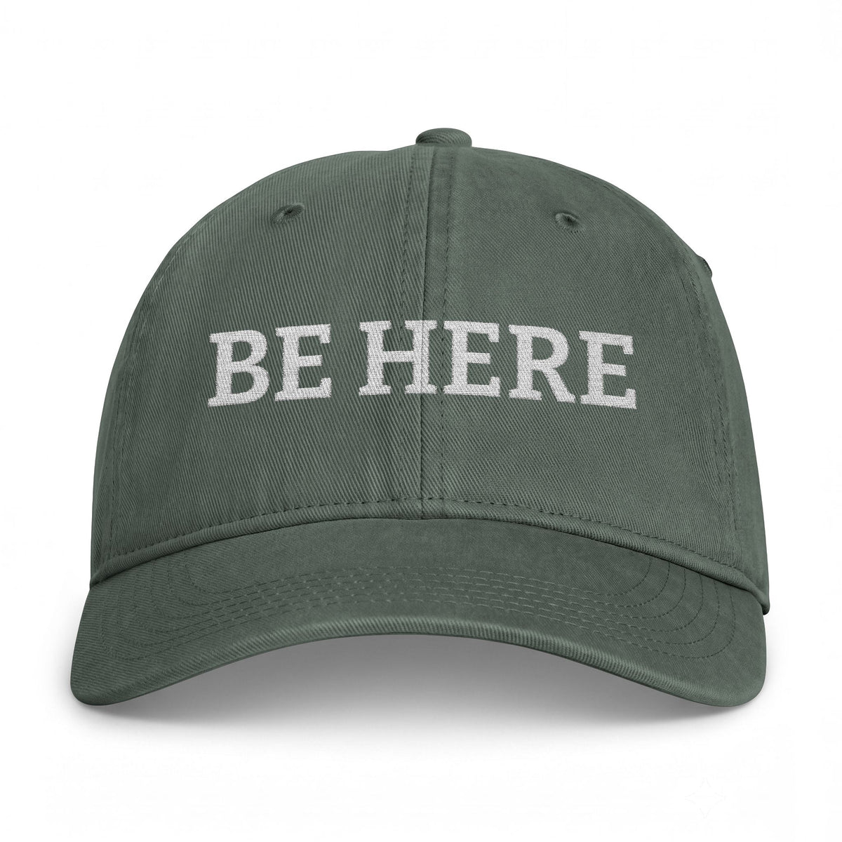 BE HERE Vintage Wash Cap
