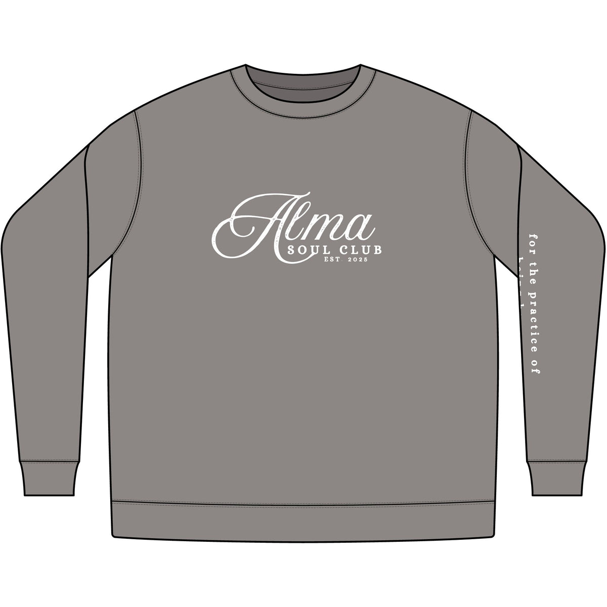 Alma Soul Club Vintage Crew