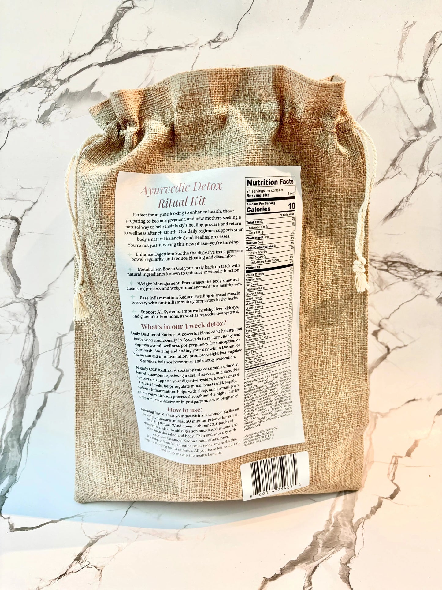 Ayurvedic Detox Ritual · Seven-Day Reset Kit