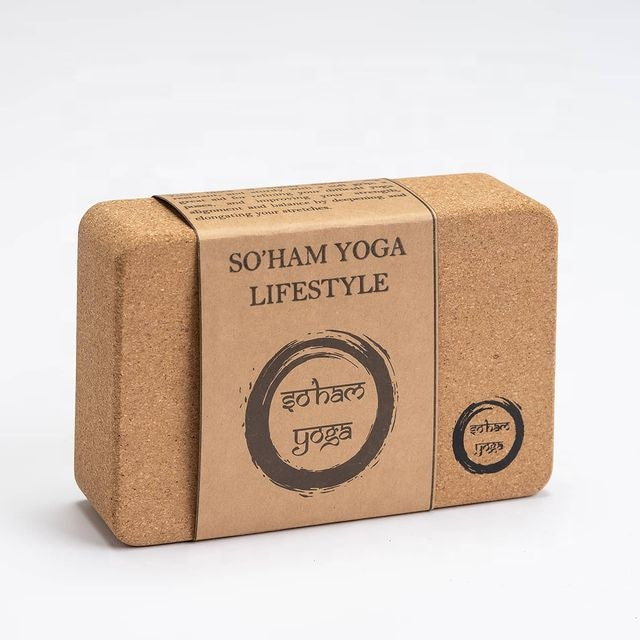 Alma Eco-Friendly Cork Yoga Block Set
