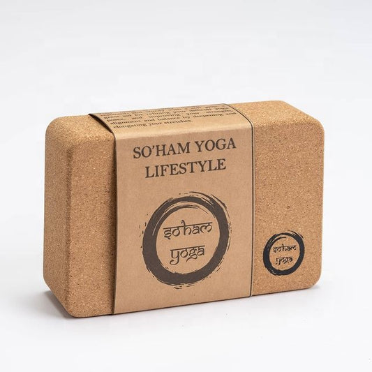 Alma Eco-Friendly Cork Yoga Block Set