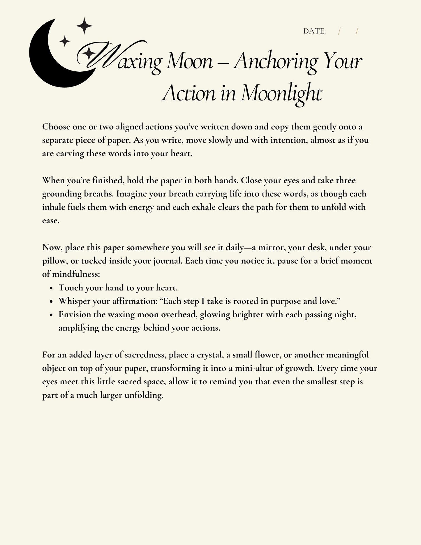 Lunar Reflections: A Soulful Journal for Moon Cycles