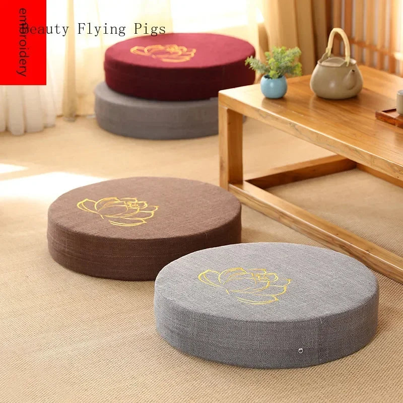 Alma Hard Texture Meditation Cushion