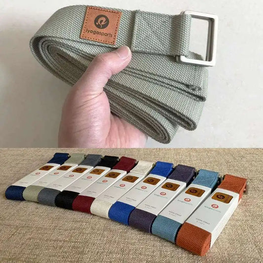 Alma Yoga Strap – Support, Stretch & Align