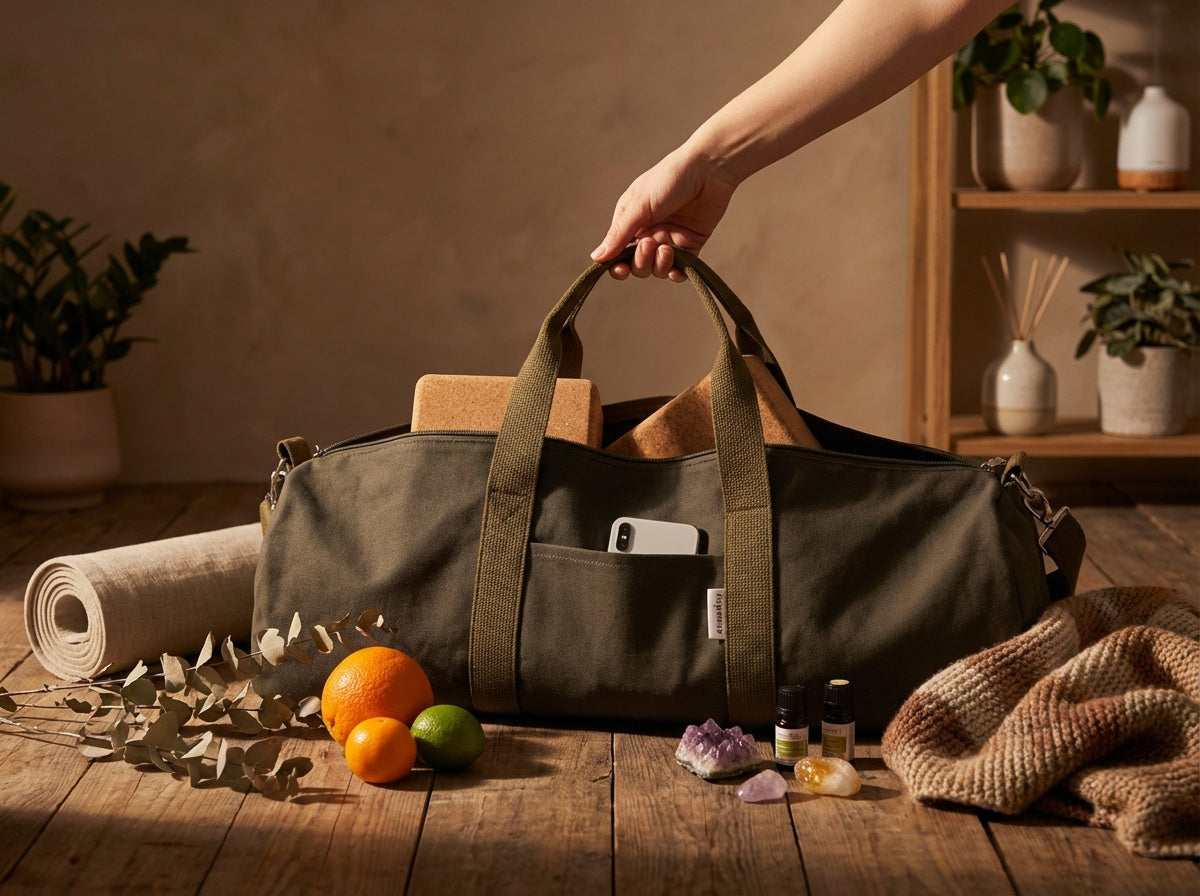 Ananday · Sacred Journey Yoga Tote