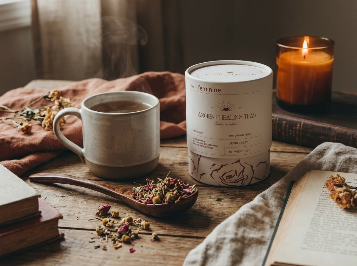 Feminine · Ancient Healing Herbal Tea